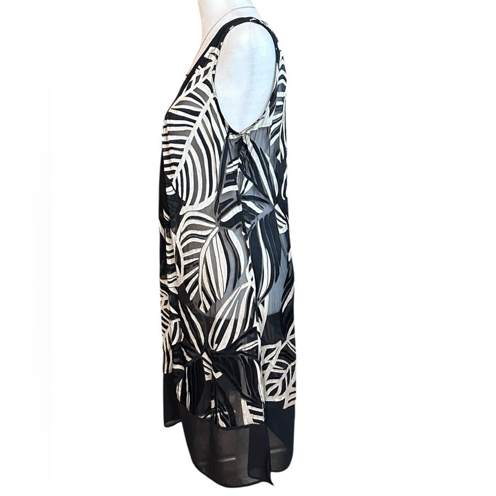 Redhead New Zealand Designer Velvet Tunic Top Swim cover Sz 10 Made in NZ - Picture 6 of 8